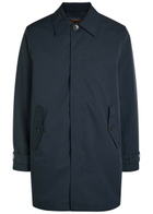 PS Paul Smith Layered Nylon Coat Navy