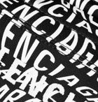 Balenciaga - Logo-Print Canvas Belt Bag - Black