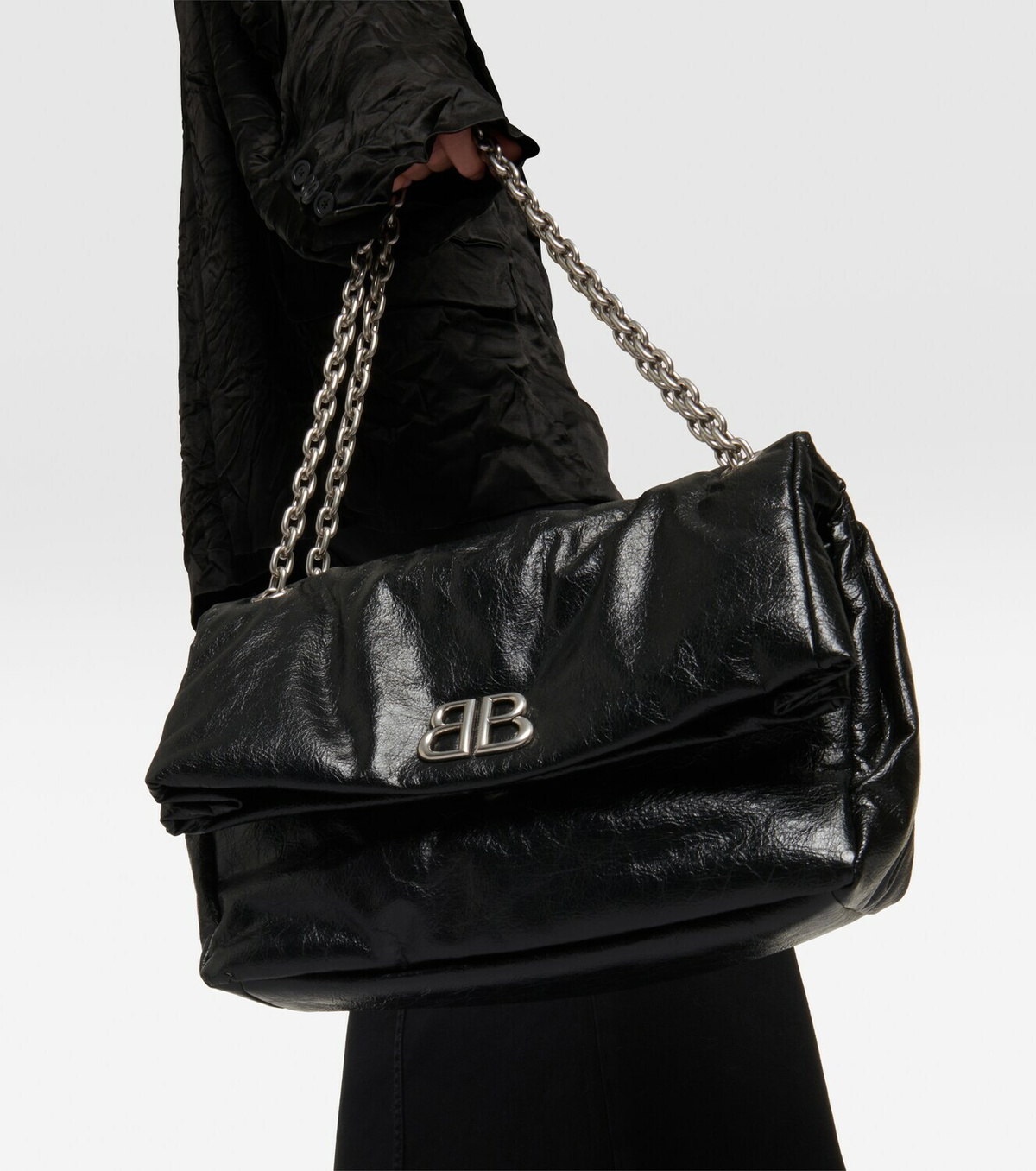 Balenciaga Monaco Medium leather shoulder bag Balenciaga