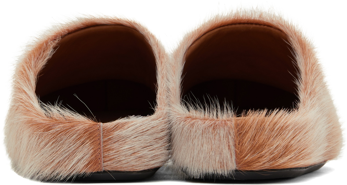 【関税込み】Marni オフホワイト＆オレンジ Fussbett サボ Marni Off-White & Orange Fussbett Sabot Slip-on Loafers Marni
