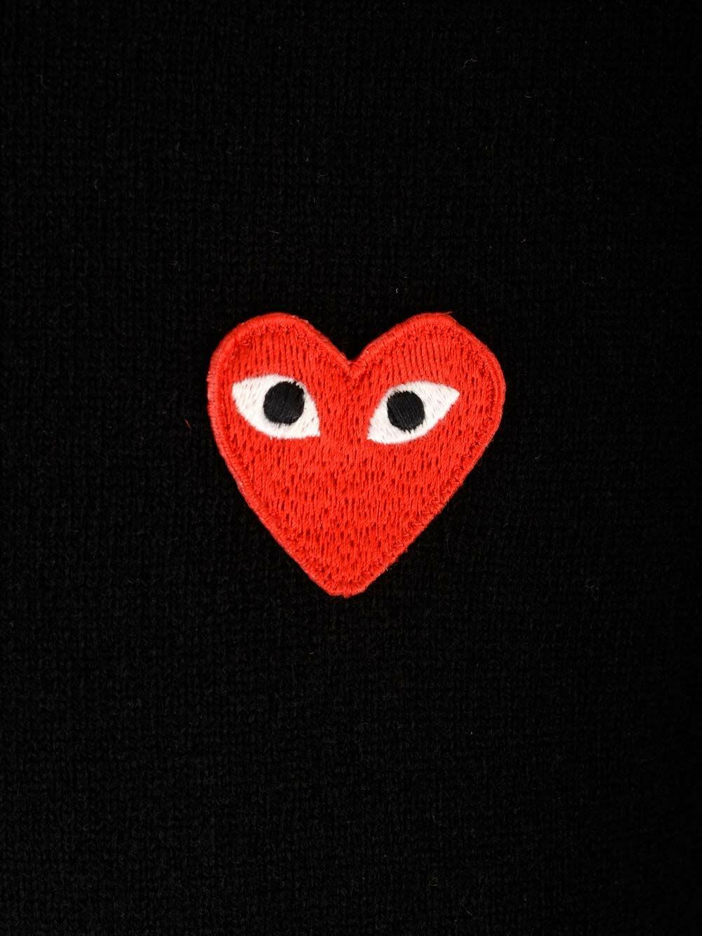Comme des Garçons Play Long-sleeved Wool Sweater