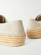 LOEWE - Rio Suede Espadrilles - Neutrals
