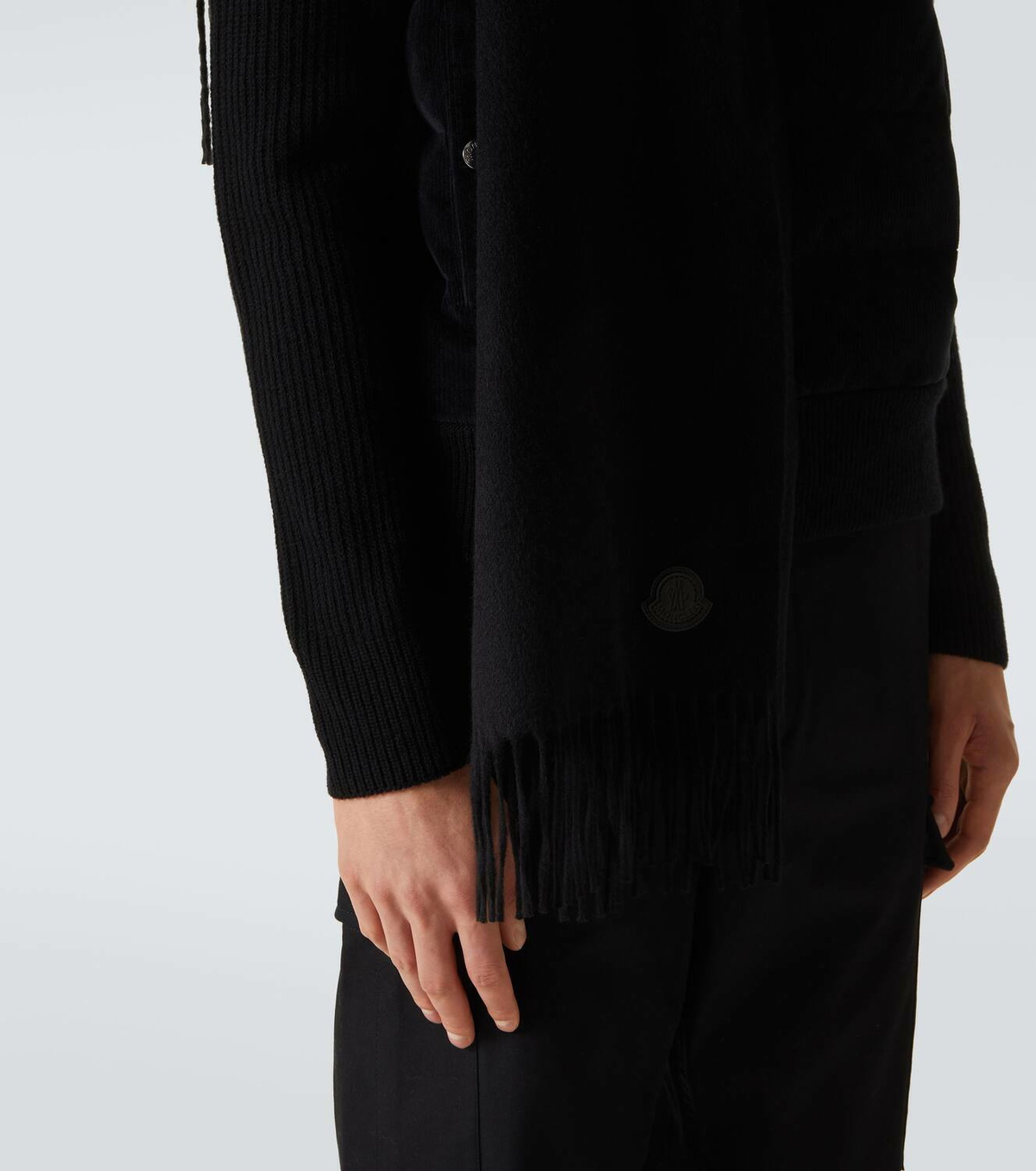 Moncler Cashmere felt scarf