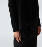 Moncler Cashmere felt scarf