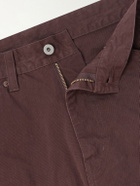 FrizmWORKS - Straight-Leg Cotton-Blend Trousers - Brown