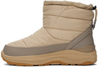 Suicoke Beige BOWER-evab Boots