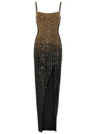 Balmain Embellished Gown Black