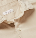 Incotex - Fellini Slim-Fit Cotton-Corduroy Shirt - Neutrals