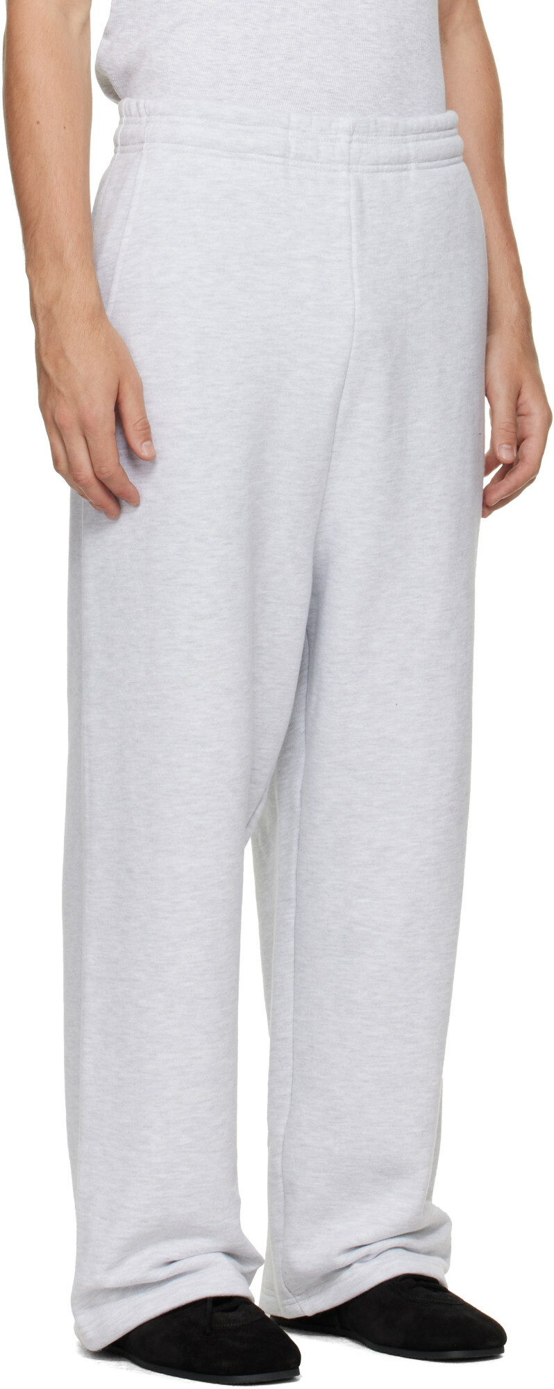Entire Studios Gray Straight Leg Sweatpants