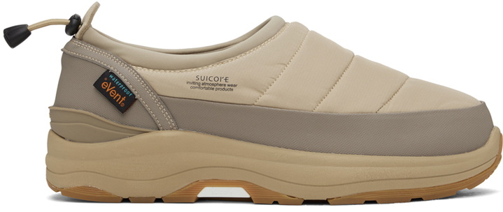 Photo: Suicoke Beige PEPPER-evab Slippers