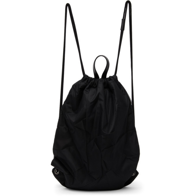 Photo: Maison Margiela Black Drawstring Backpack