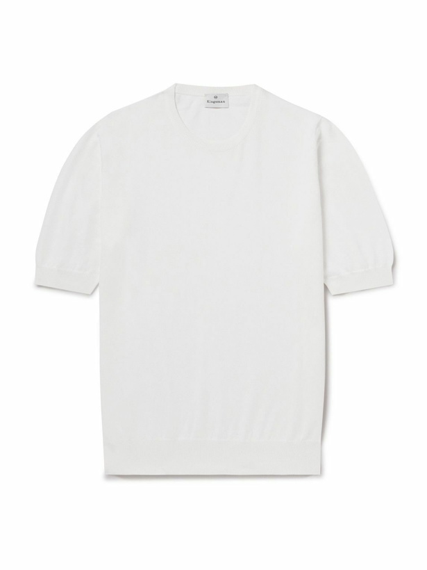 Photo: Kingsman - Rob Cotton T-Shirt - White