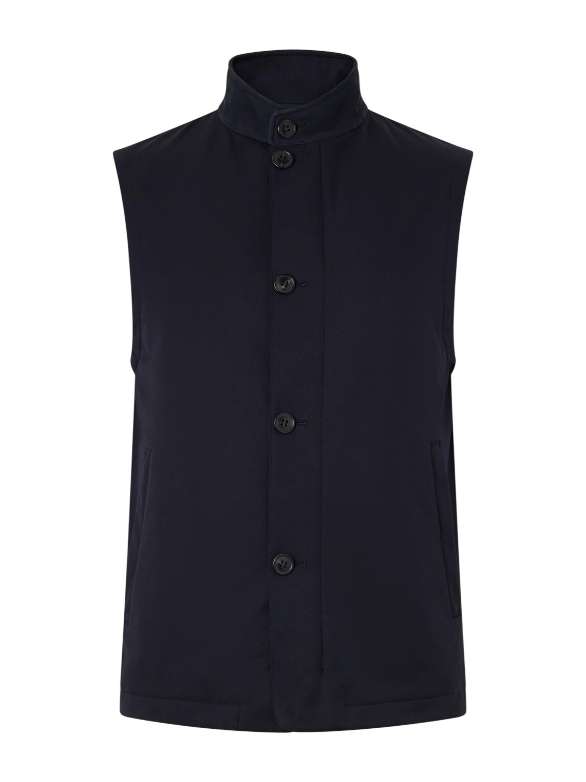 Rocky Mountain Featherbed Navy V-Neck Down Vest
