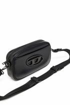 Diesel Holi-D-Camera bag in neoprene and PU - Crossbody Bags Mens in Black