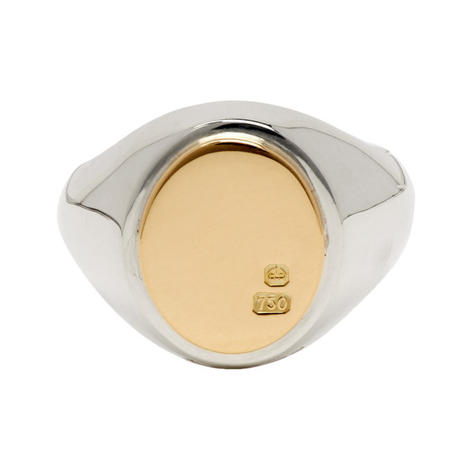 Photo: Bunney Gold and Silver Signet Ring