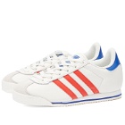 Adidas KICK Sneakers in Core White/Bright Red/Team Royal Blue