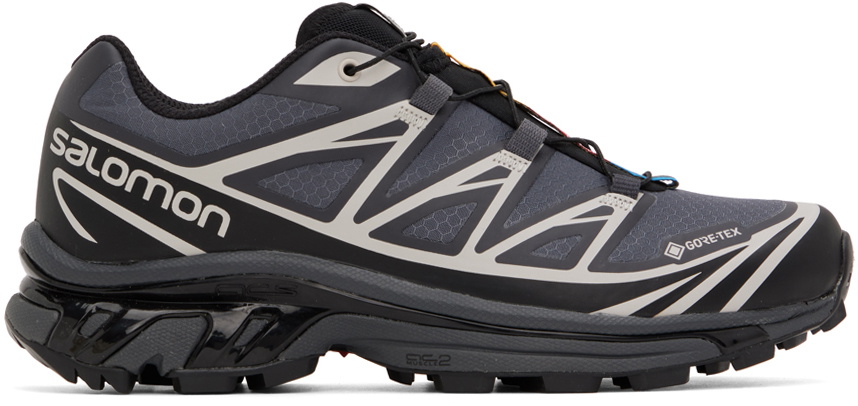 Salomon Gray XT-6 Gore-Tex Sneakers Salomon