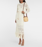 Zimmermann - Cira lace midi dress