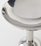 Louise Roe Tall stainless steel champagne coupe glass