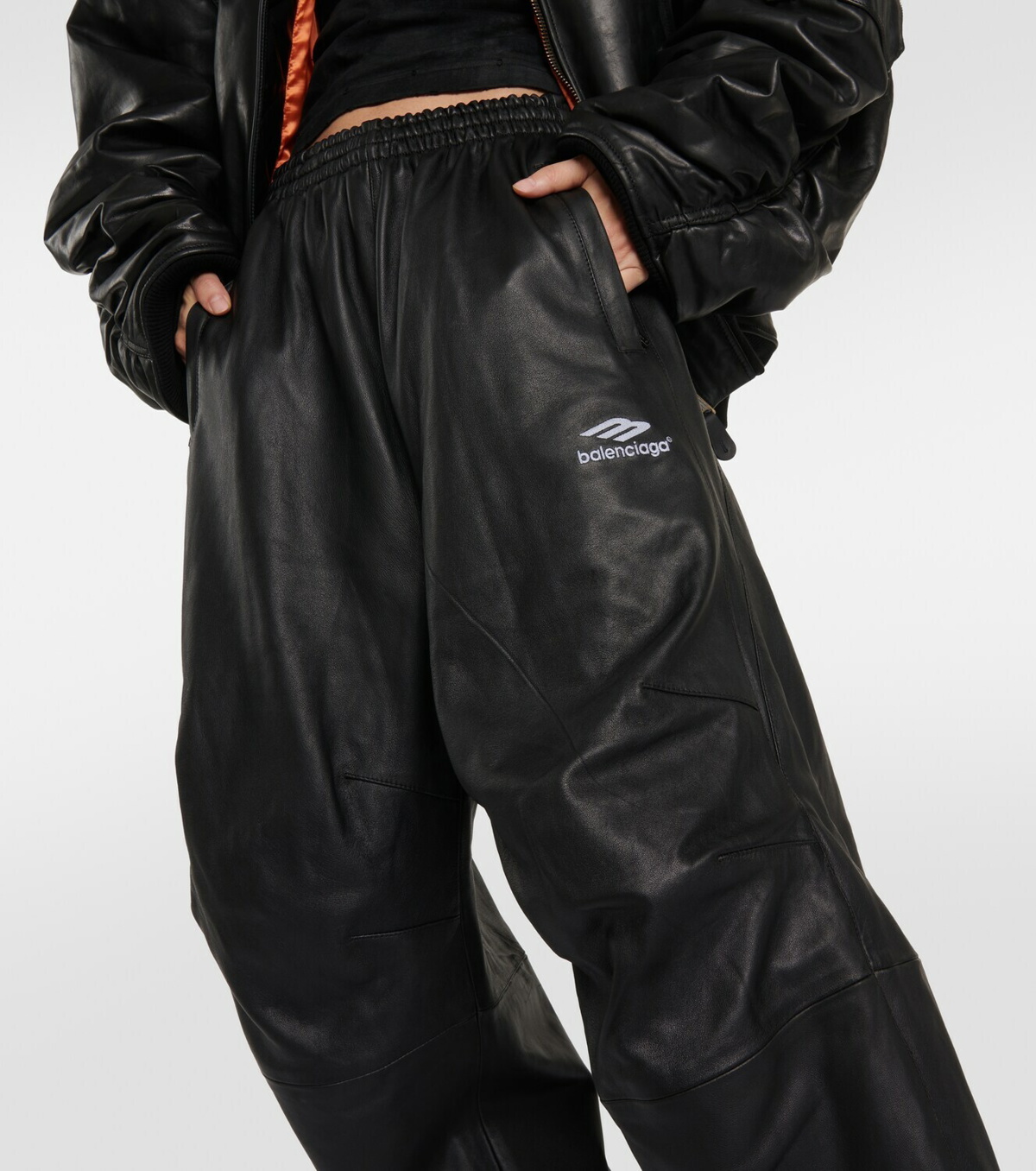 Leather pants in black - Balenciaga