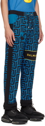 Balmain Black & Blue Pokémon Edition Monogram Lounge Pants