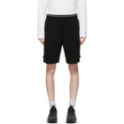 Z Zegna Black Honeycomb Shorts