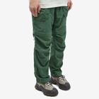 And Wander Men's Nylon Taffeta Hiker 2 Way Pants in Dark Green