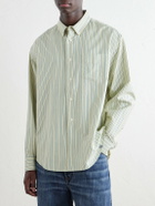 Visvim - Beiler Striped Cotton Oxford Shirt - Green