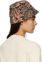 AMOMENTO Multicolor Flower Bucket Hat