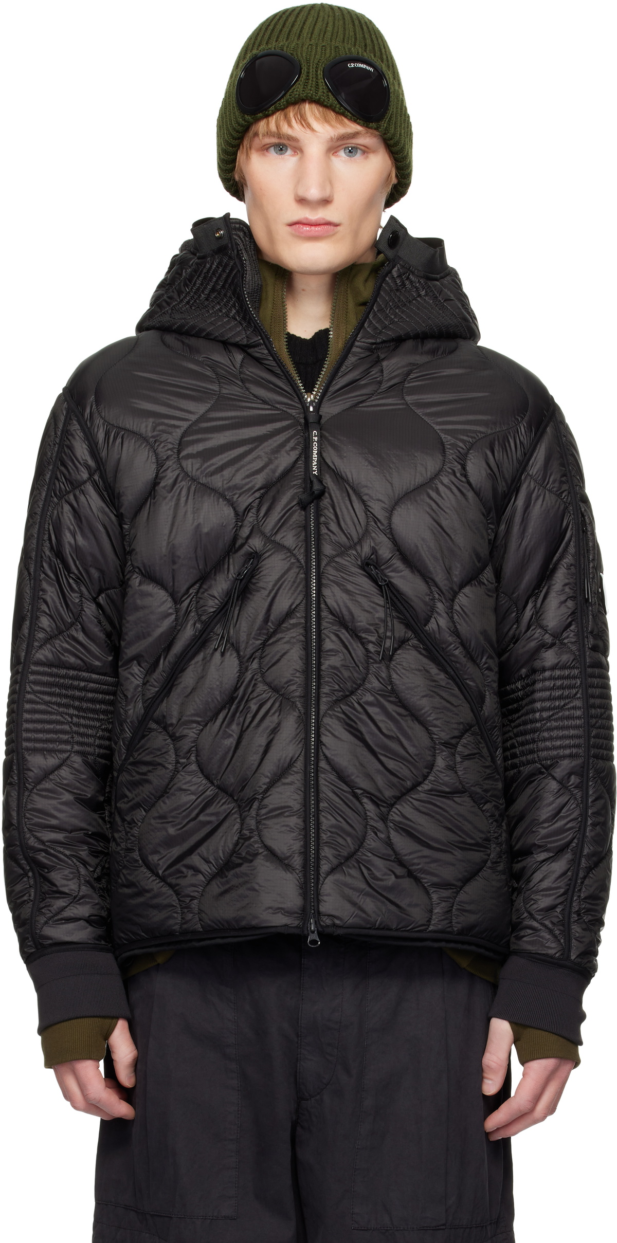 CP company HOODED LENS JACKET ナイロンジャケット C.P. Company - Chrome-R Hooded Lens Jacket | HBX