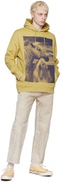Calvin Klein Yellow Embrace Graphic Hoodie