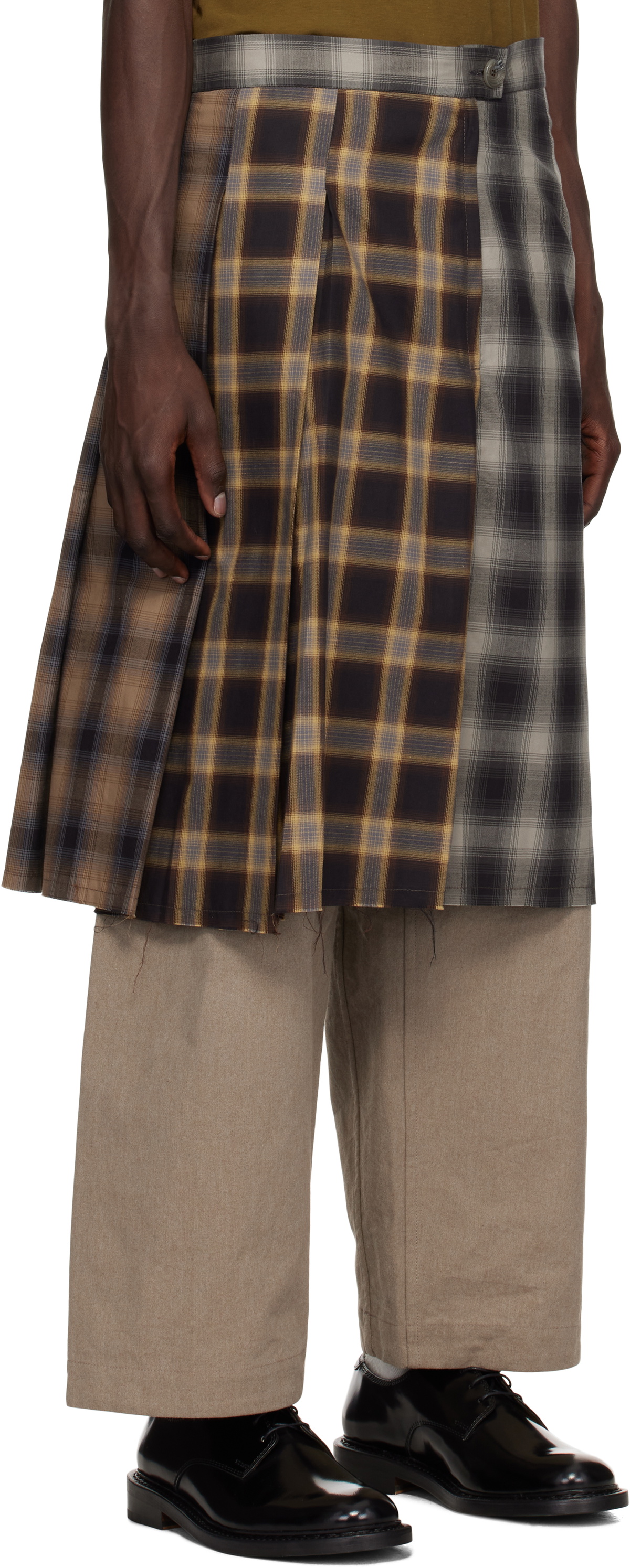 Song for the Mute Black Pleated Shorts