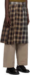 Song for the Mute Black Pleated Shorts