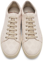 Paul Smith Pink Leather Geo Hassler Sneakers