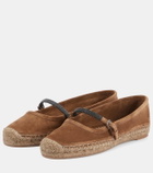 Brunello Cucinelli Monili suede espadrilles