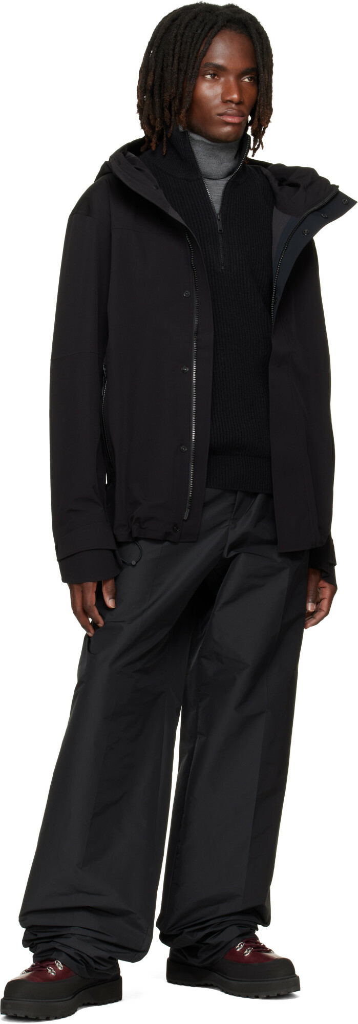 Canada Goose Black Rupert Rain Jacket
