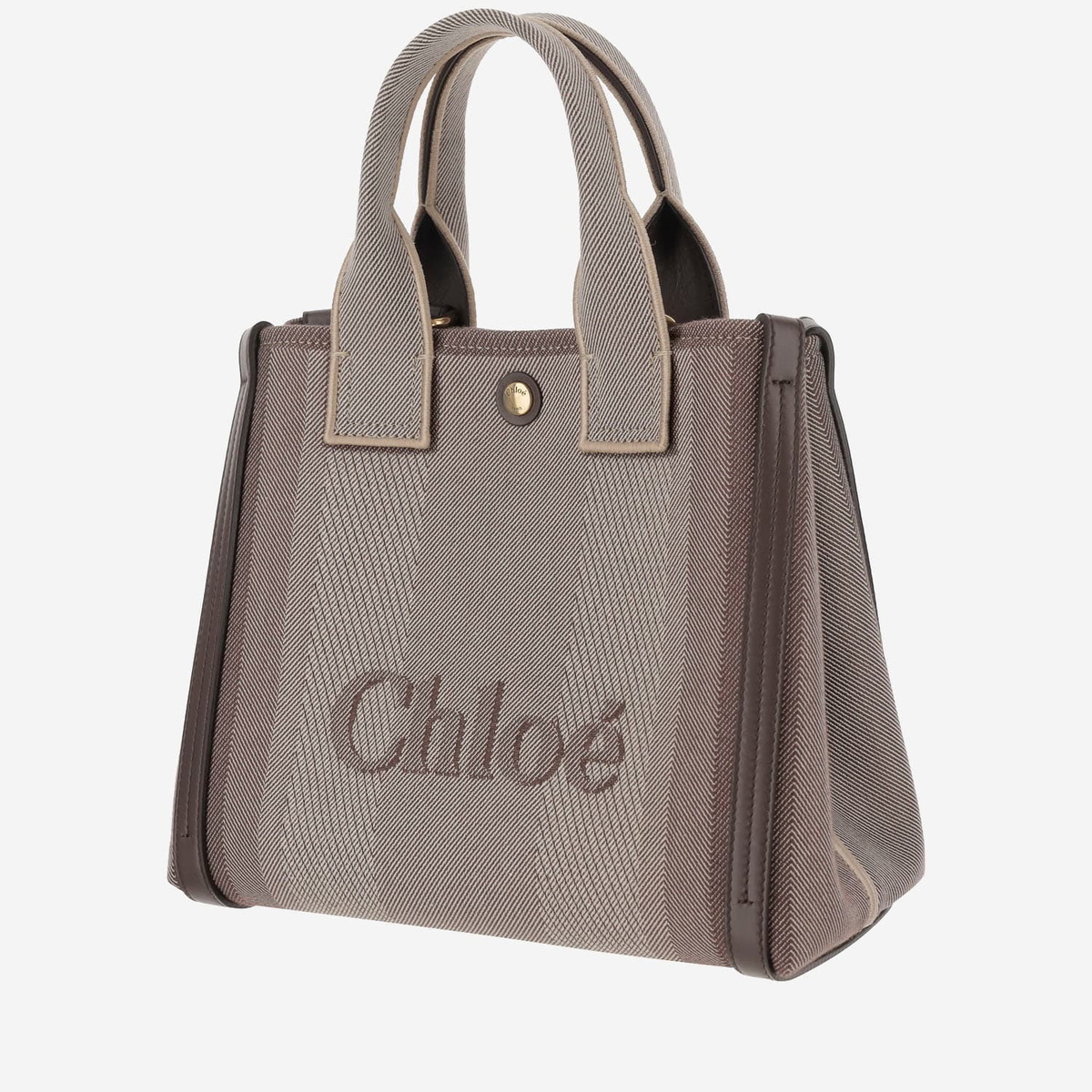 Chloé Carry Small Canvas Tote Bag Chloe