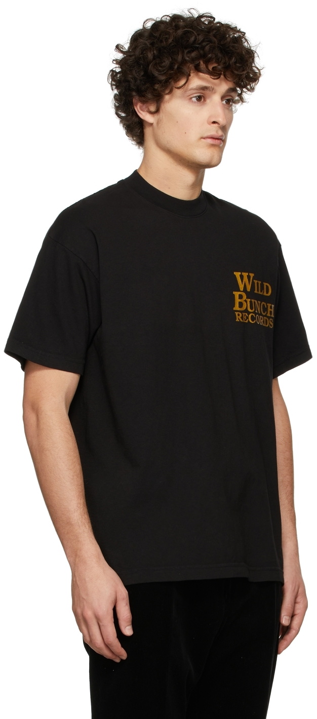 WACKO MARIA Black Standard Crewneck 'Wild Bunch' T-Shirt Wacko Maria