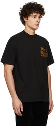 WACKO MARIA Black Standard Crewneck 'Wild Bunch' T-Shirt