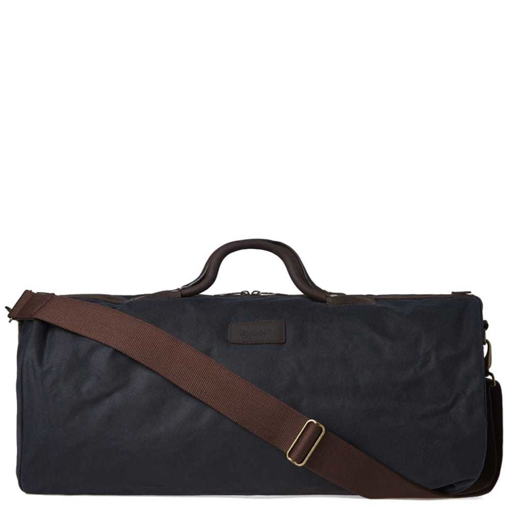 Photo: Barbour Wax Holdall Blue