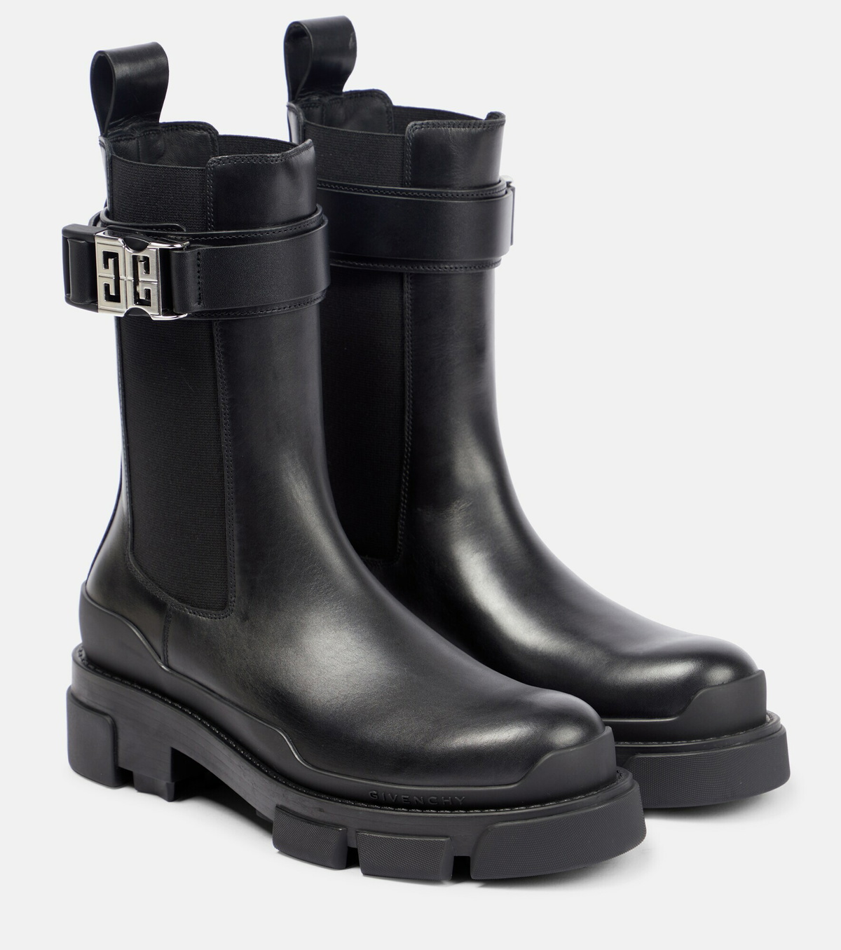 Givenchy - Terra leather ankle boots Givenchy