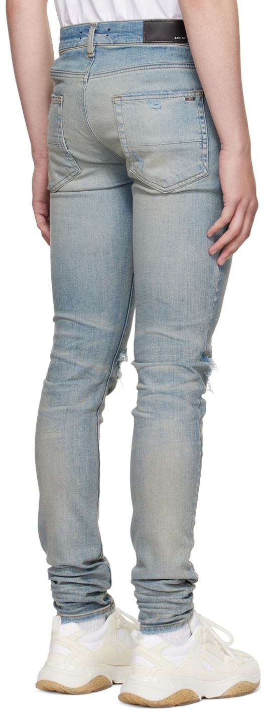 Amiri blue sale bandana jeans