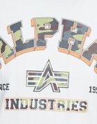 Alpha Industries Mens T-shirt in White