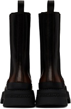 MISBHV Black & Brown 'The 2000' Chelsea Boots