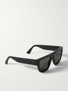 CLEAN WAVES - Parley for the Oceans Type 01 Tall D-Frame Recyled-Acetate Sunglasses