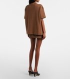 The Frankie Shop Hera satin miniskirt