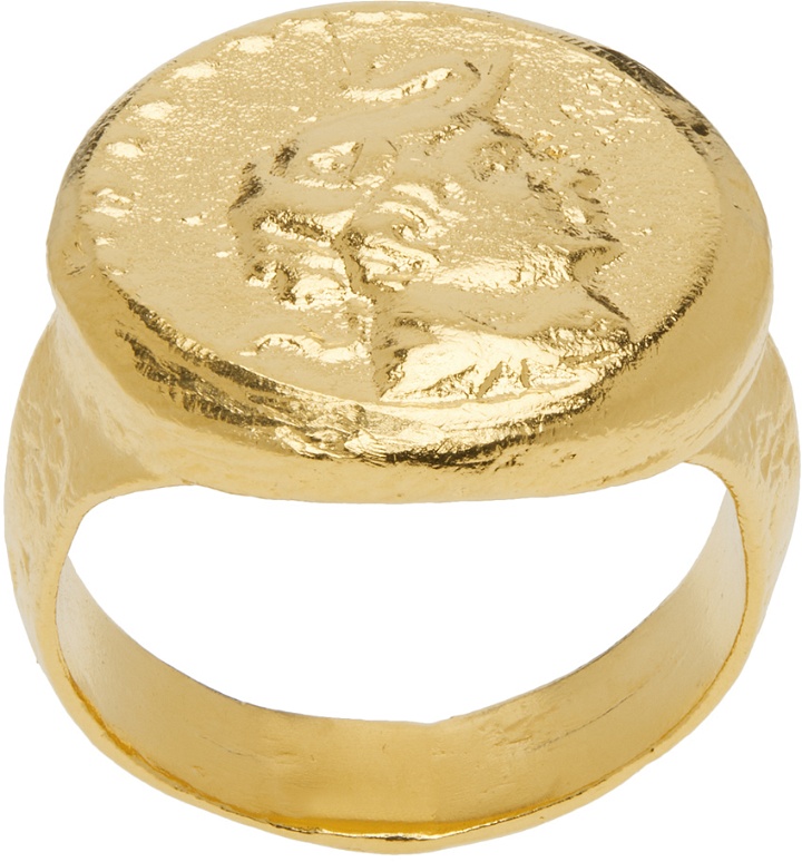 Photo: Dear Letterman Gold Ahdeem Ring