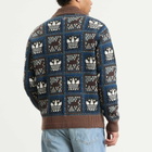 Adidas Men's x CLOT Crafted Crochet Cardigan in Cream White