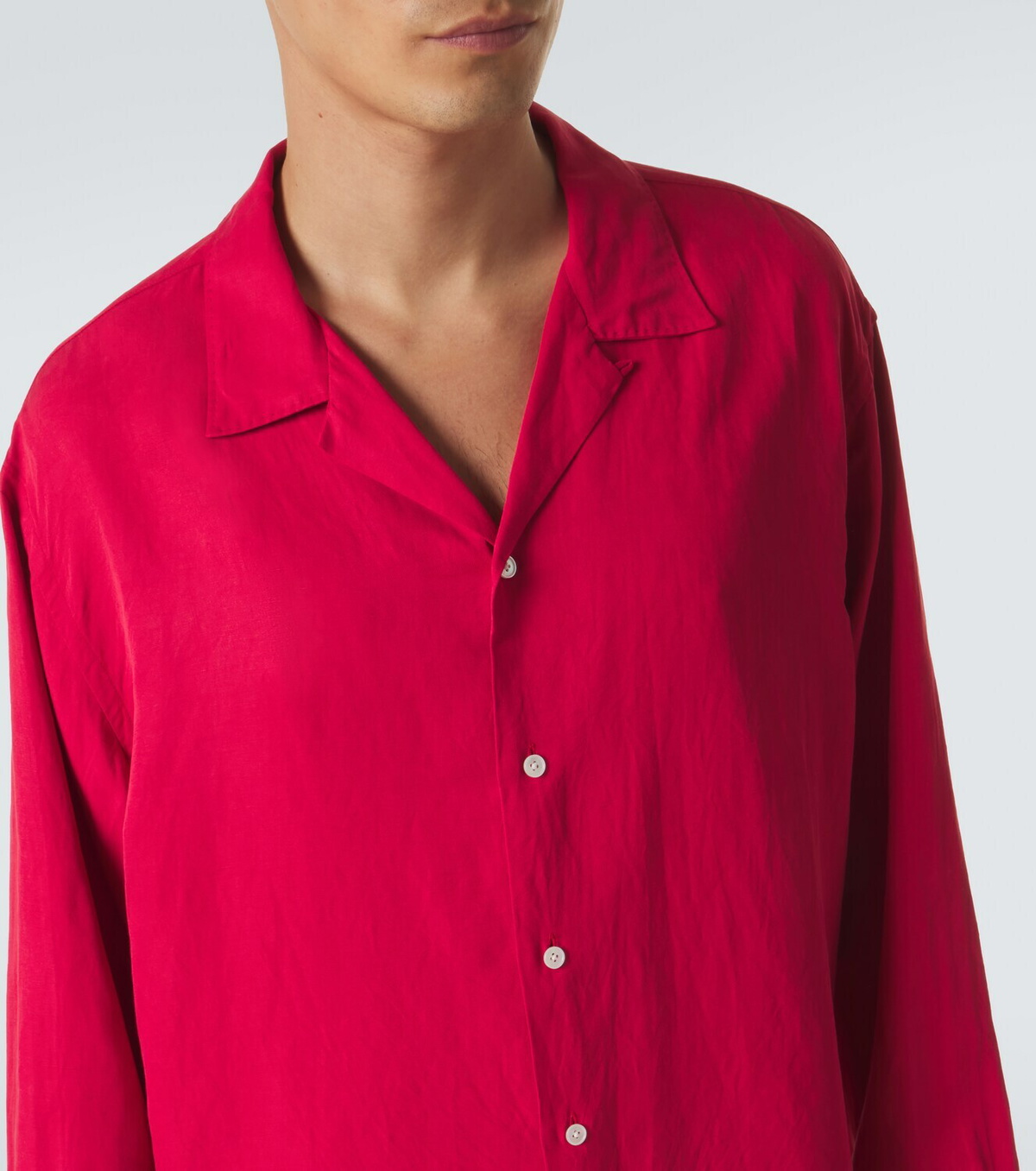 A.Presse Vintage silk and linen shirt A.PRESSE