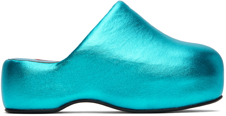 Photo: SIMONMILLER Blue Bubble Clogs